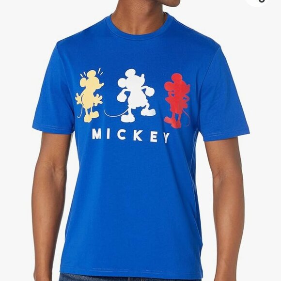 🔥3/$42 w FREE SHIPPING🔥 NEW- 2 Mens Disney Mickey Mouse tshirts - Picture 2 of 6